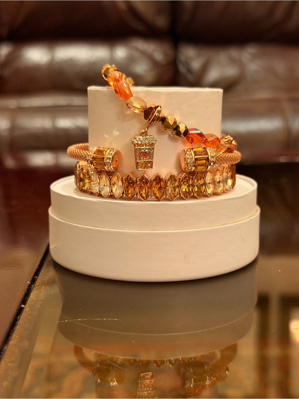 Bomb Party New! Retro Pumpkin Latte Stack